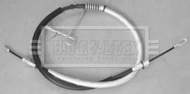 BORG & BECK bkb3752 -  Трос, стояночная тормозная система